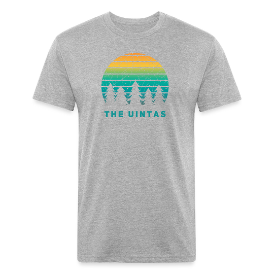 The Uintas - Premium Graphic Tee - heather gray