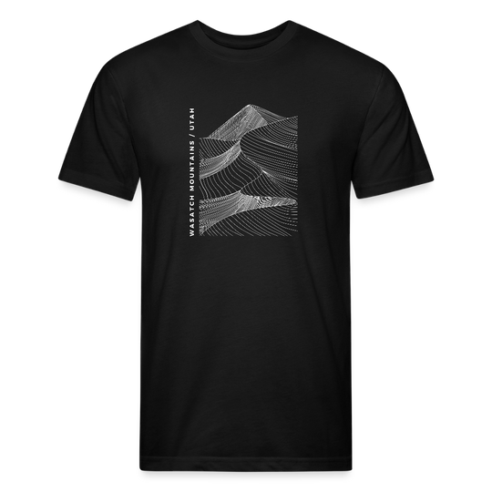 Wasatch Mountains - Premium Graphic Tee (POD) - black