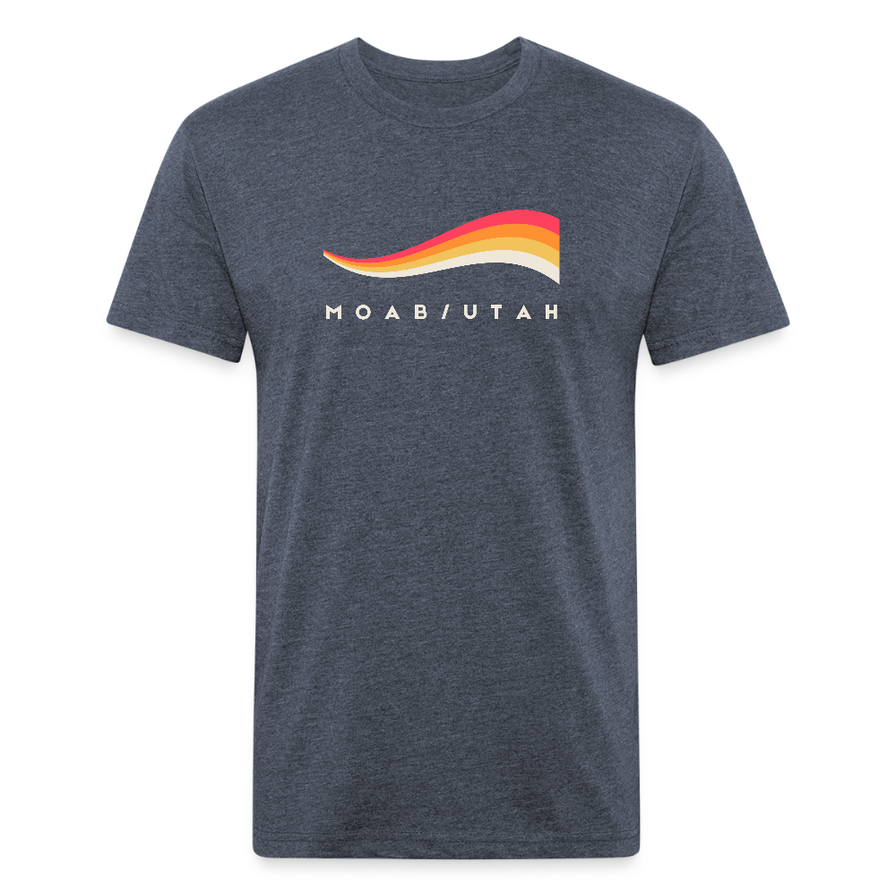 Moab / Utah - Premium Graphic Tee - heather navy