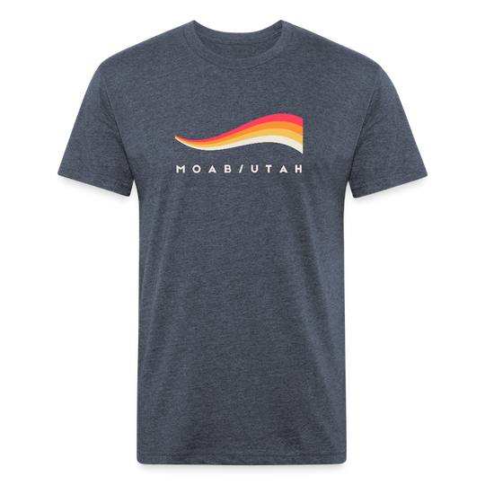 Moab / Utah - Premium Graphic Tee - heather navy