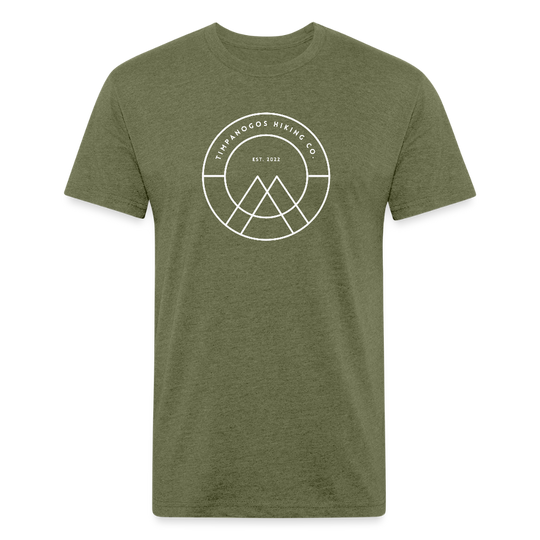 Timpanogos Hiking Co. (est. 2022) - Premium Graphic Tee (POD) - heather military green