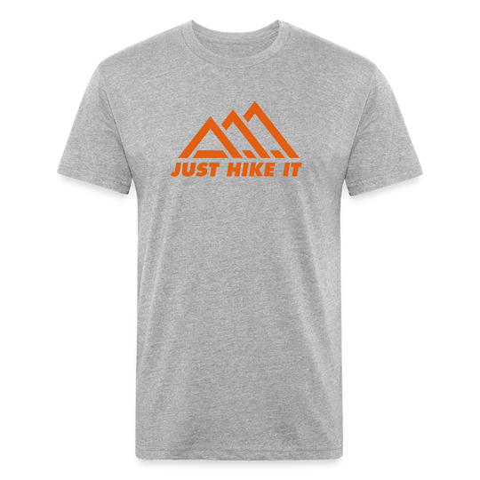 Just Hike It - Premium Graphic Tee - heather gray
