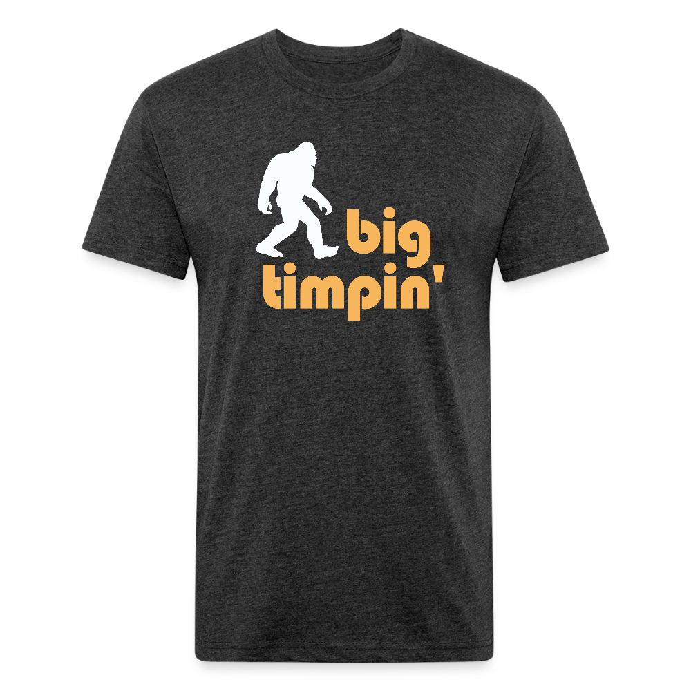 Big Timpin' - Premium Graphic Tee - heather black