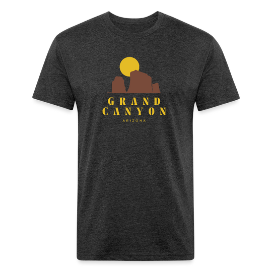 Grand Canyon - Premium Graphic Tee - heather black