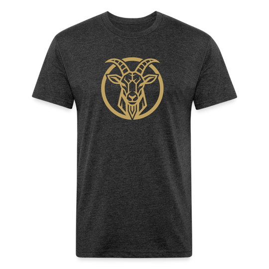 Goat Mentality  - Premium Graphic Tee - heather black
