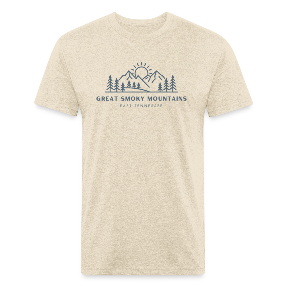 Great Smoky Mountains (For Dolly)  - Premium Graphic Tee - heather cream