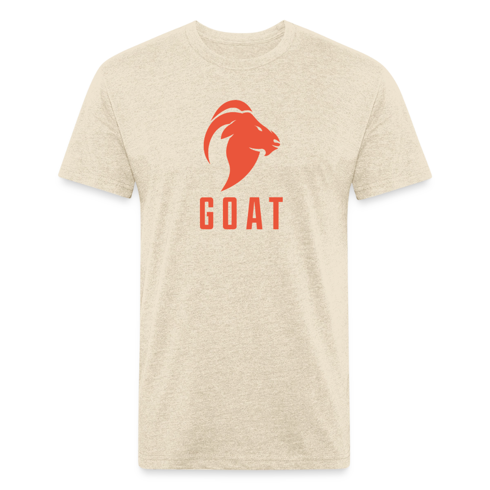 GOAT (New)  - Premium Graphic Tee - heather cream
