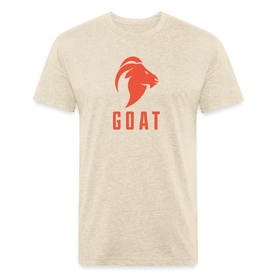 GOAT (New)  - Premium Graphic Tee - heather cream
