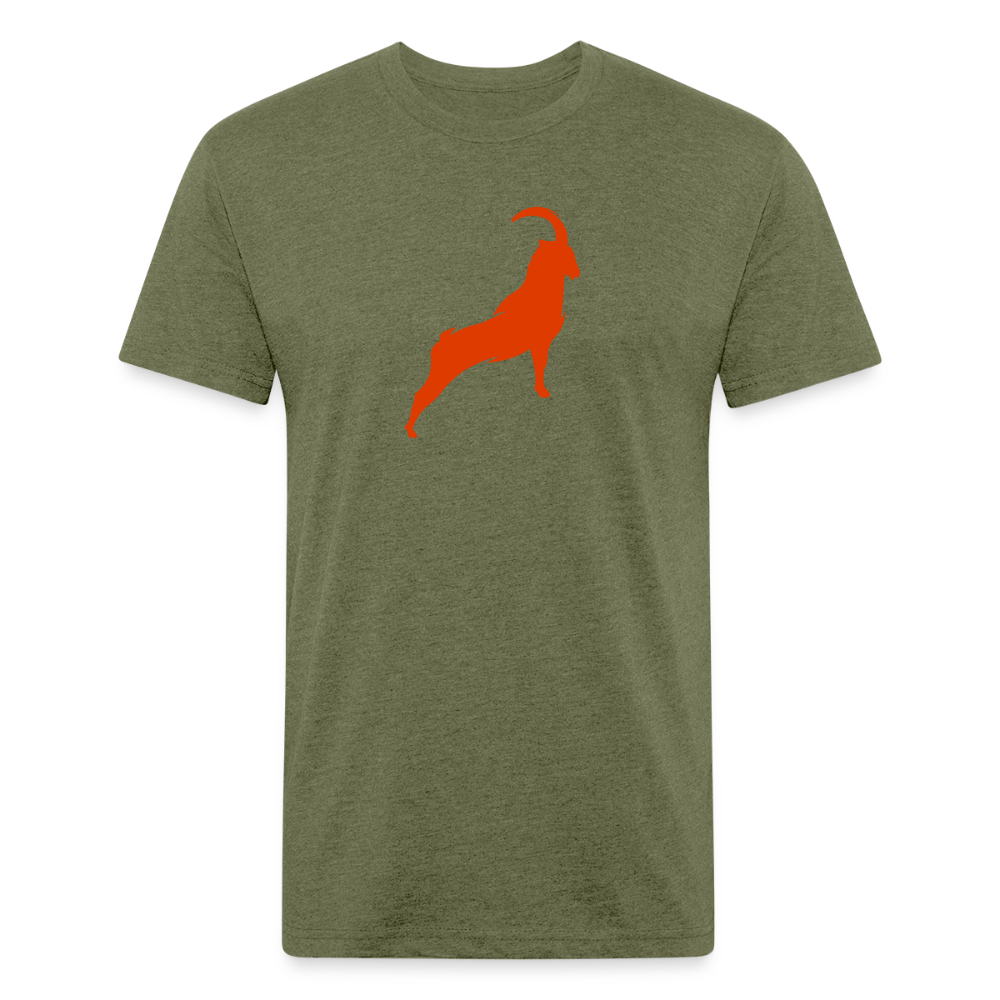 Goat Icon - POD - heather military green