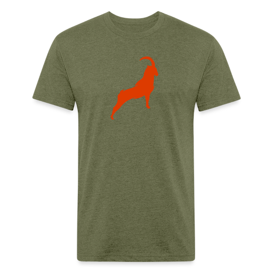 Goat Icon - POD - heather military green