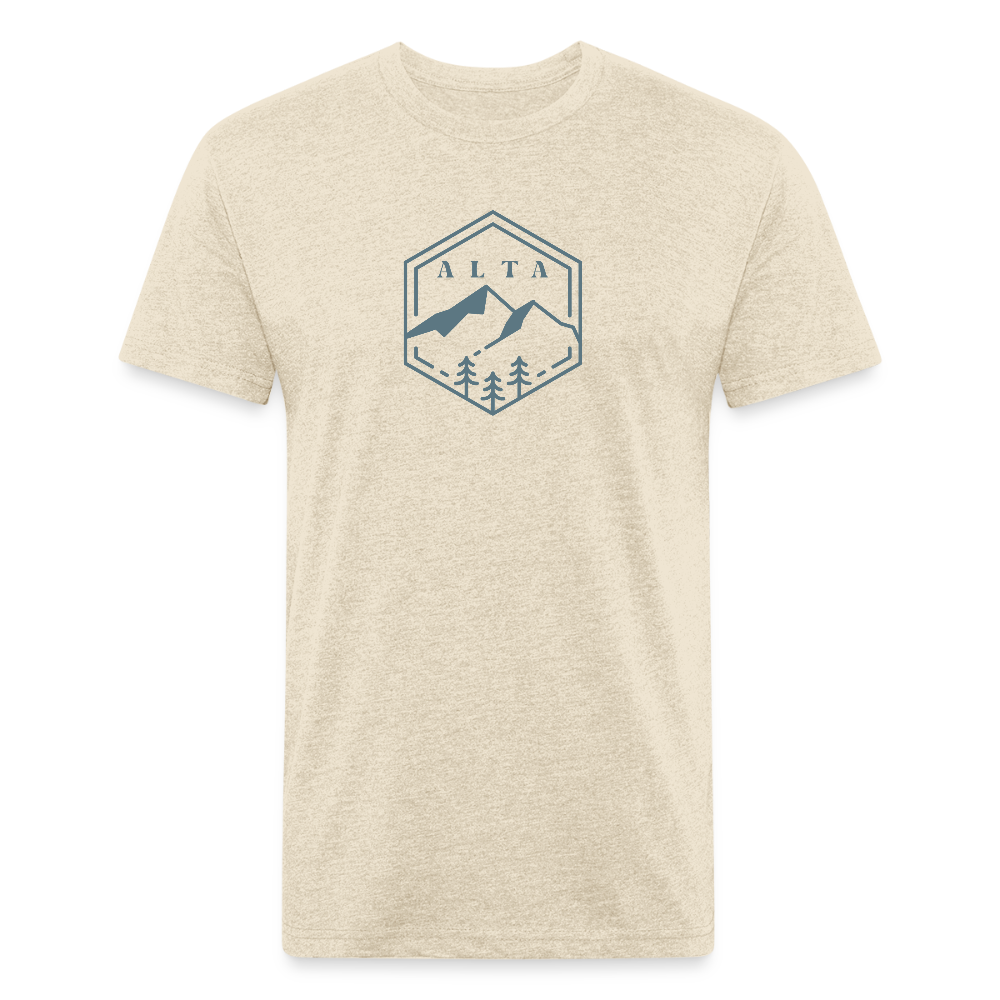 Alta - Premium Graphic Tee - heather cream