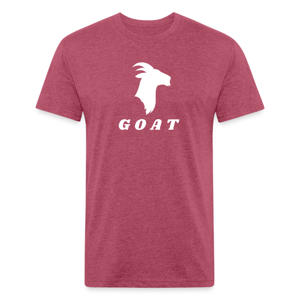 GOAT - Premium Graphic Tee - heather burgundy