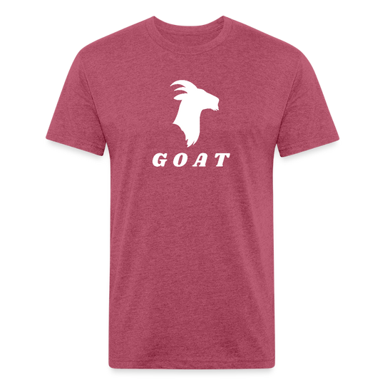 GOAT - Premium Graphic Tee - heather burgundy