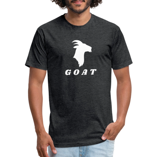 GOAT - Premium Graphic Tee - heather black