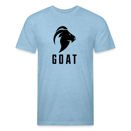 GOAT (New!)  - Premium Graphic Tee - heather blue