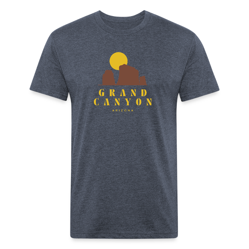 Grand Canyon - Premium Graphic Tee - heather navy