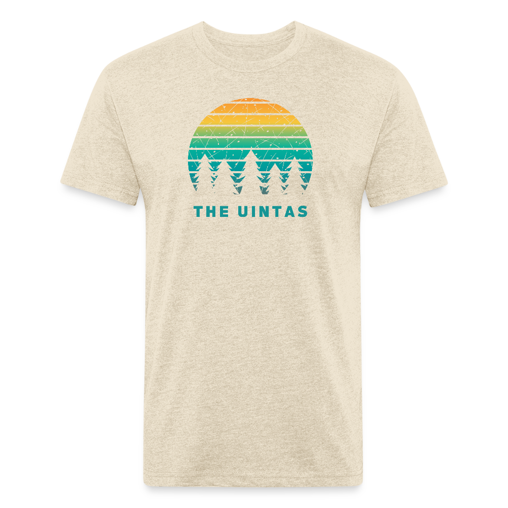 The Uintas - Premium Graphic Tee - heather cream