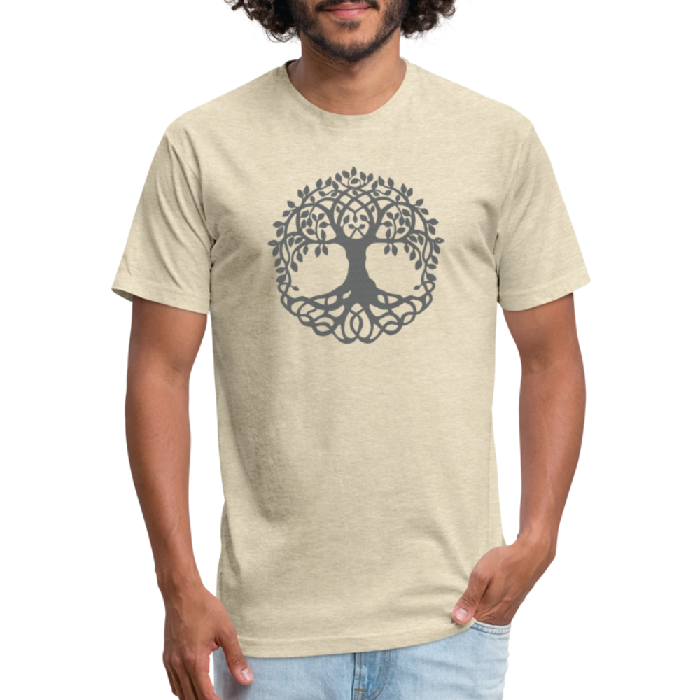 Tree of Life - Premium Graphic Tee - heather cream