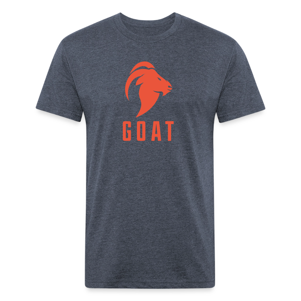 GOAT (New)  - Premium Graphic Tee - heather navy