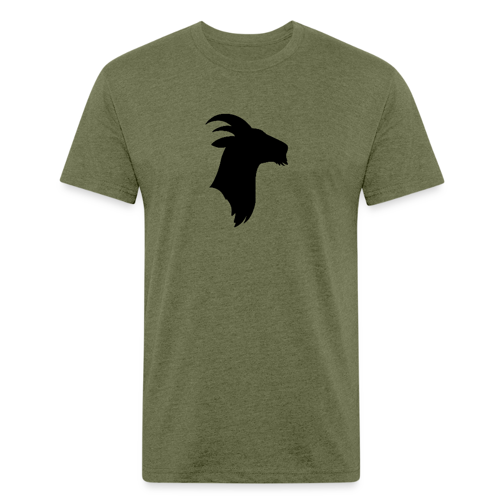 Black Goat - Premium Graphic Tee (POD) - heather military green