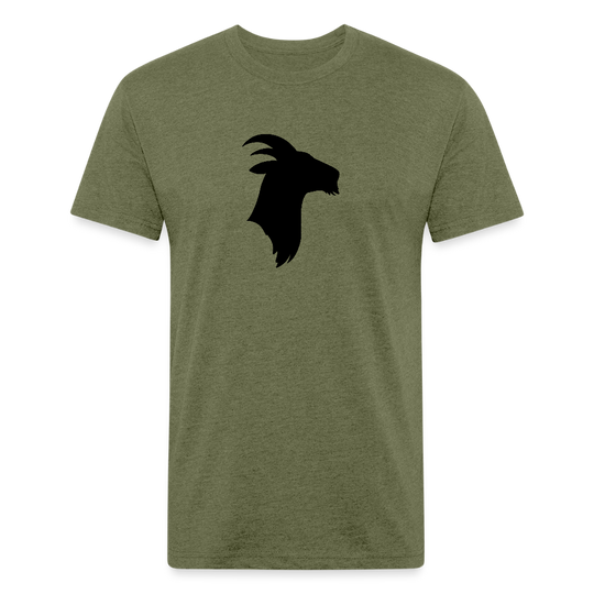 Black Goat - Premium Graphic Tee (POD) - heather military green