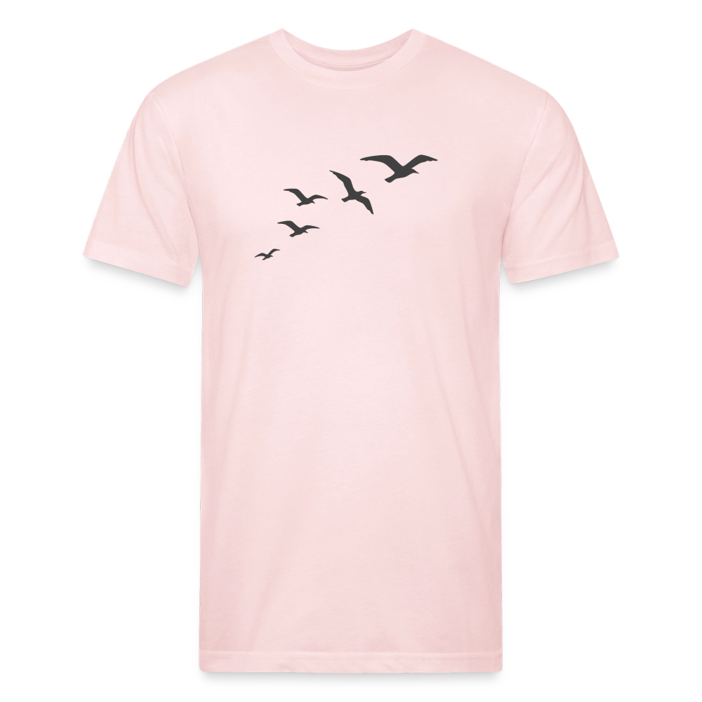 Birds of a Feather - Premium Graphic Tee - blush pink 