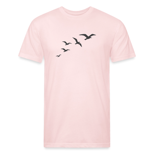 Birds of a Feather - Premium Graphic Tee - blush pink 