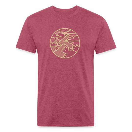 Sunbreak - POD - heather burgundy
