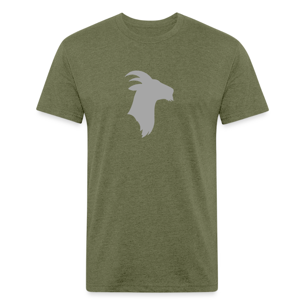 Silver Goat (POD) - heather military green