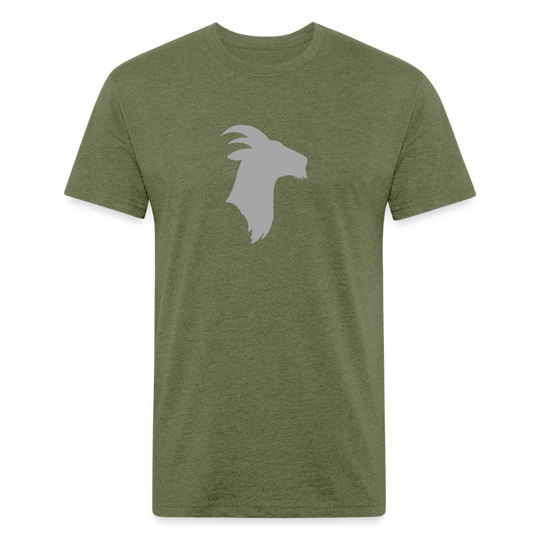 Silver Goat (POD) - heather military green