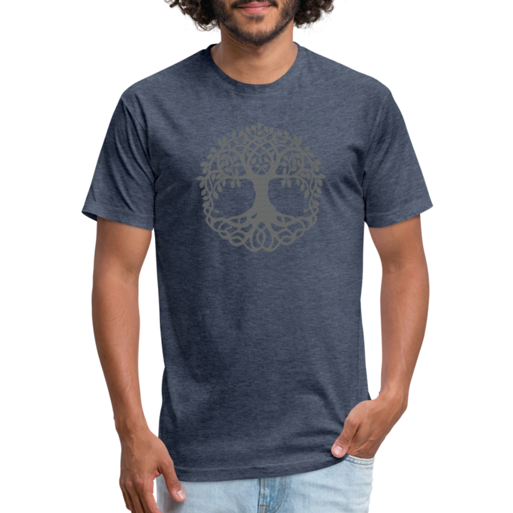 Tree of Life - Premium Graphic Tee - heather navy