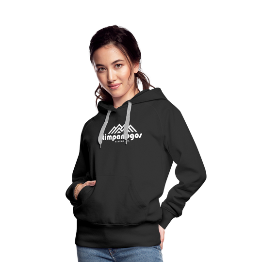 Timpanogos Hiking Co. (official) - Women’s Fitted Hoodie - black
