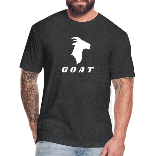 GOAT - Premium Graphic Tee - heather black