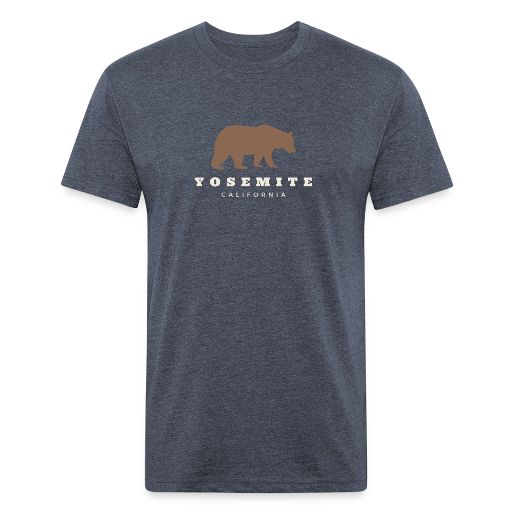 Yosemite - Premium Graphic Tee POD - heather navy