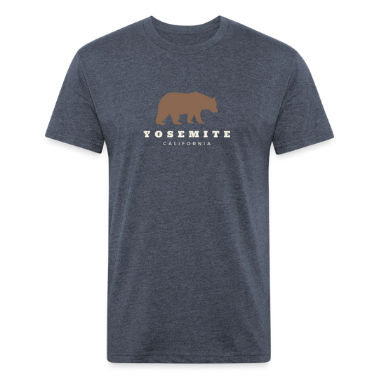 Yosemite - Premium Graphic Tee POD - heather navy