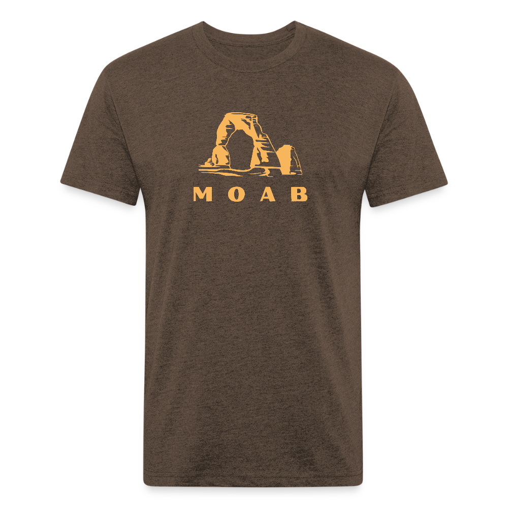 Moab - Premium Graphic Tee (POD) - heather espresso