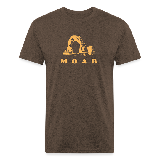 Moab - Premium Graphic Tee (POD) - heather espresso