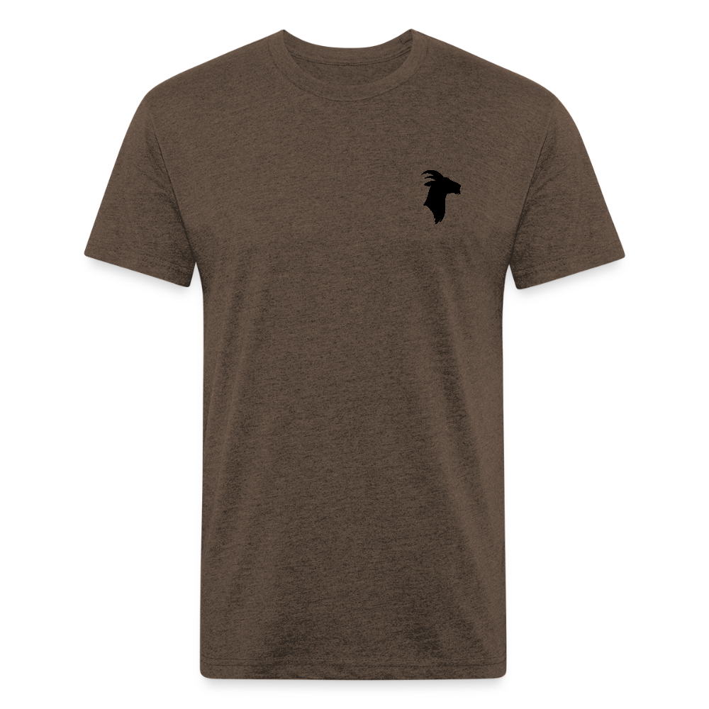 See You At the Top (new) - Premium Graphic Tee - heather espresso