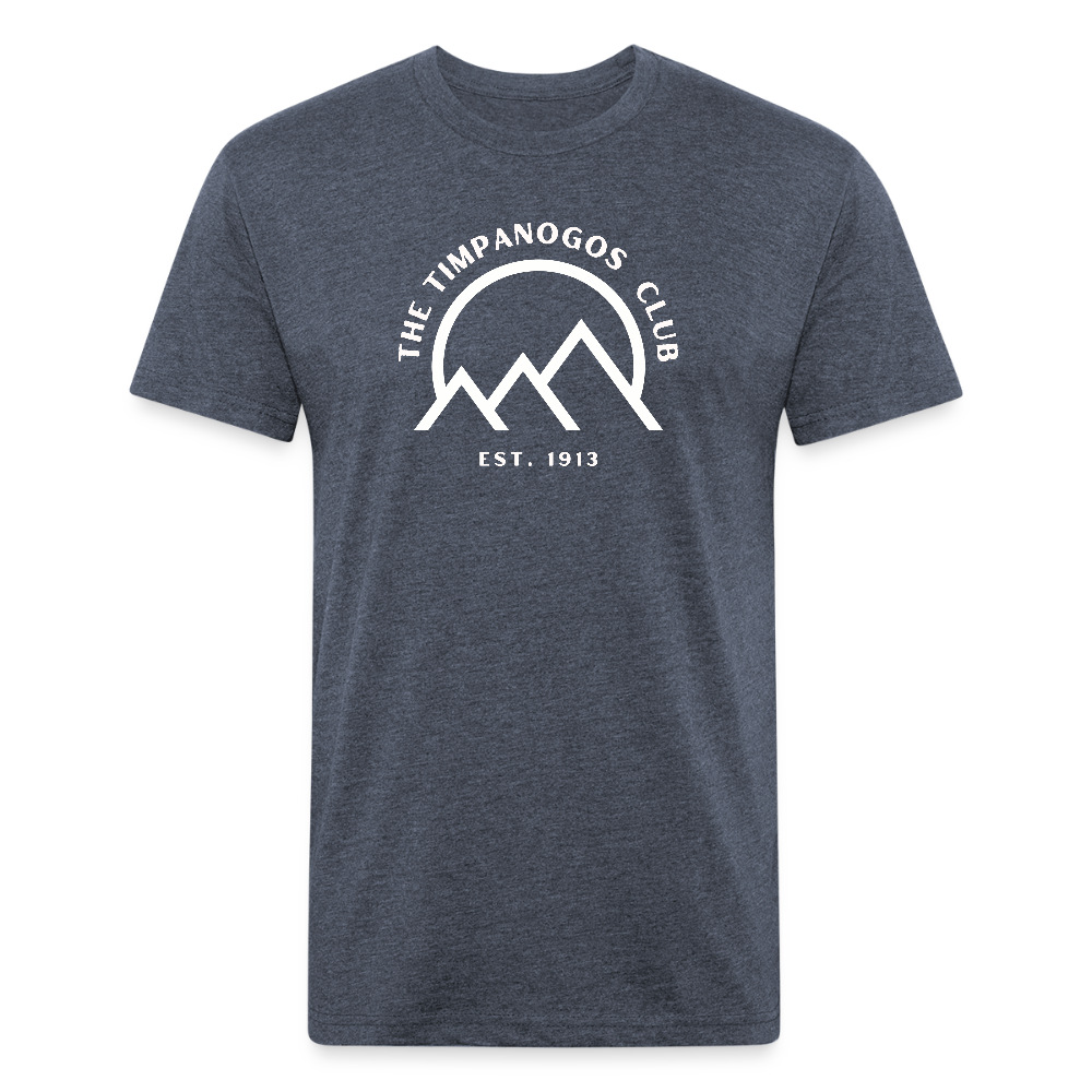 The Timpanogos Club - Premium Graphic Tee - heather navy
