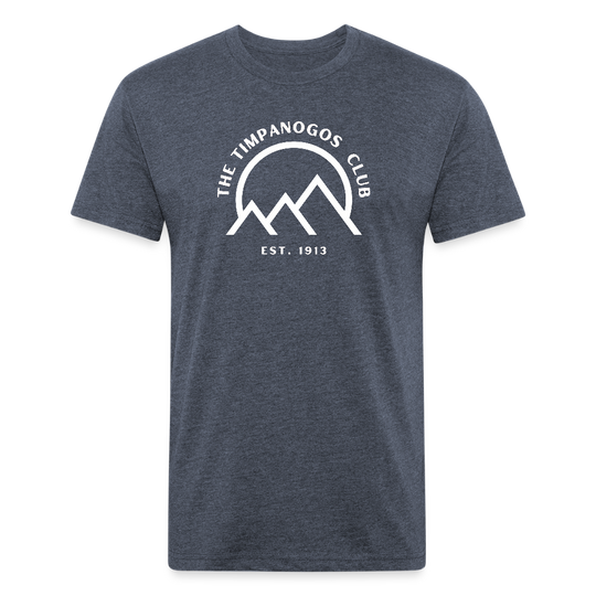 The Timpanogos Club - Premium Graphic Tee - heather navy