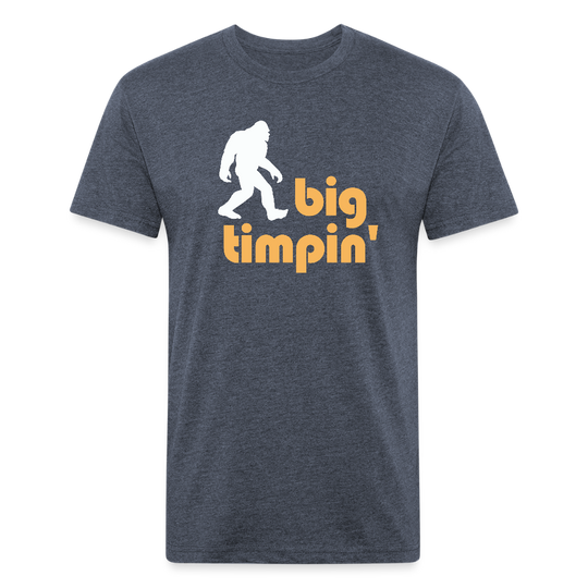Big Timpin' - Premium Graphic Tee - heather navy
