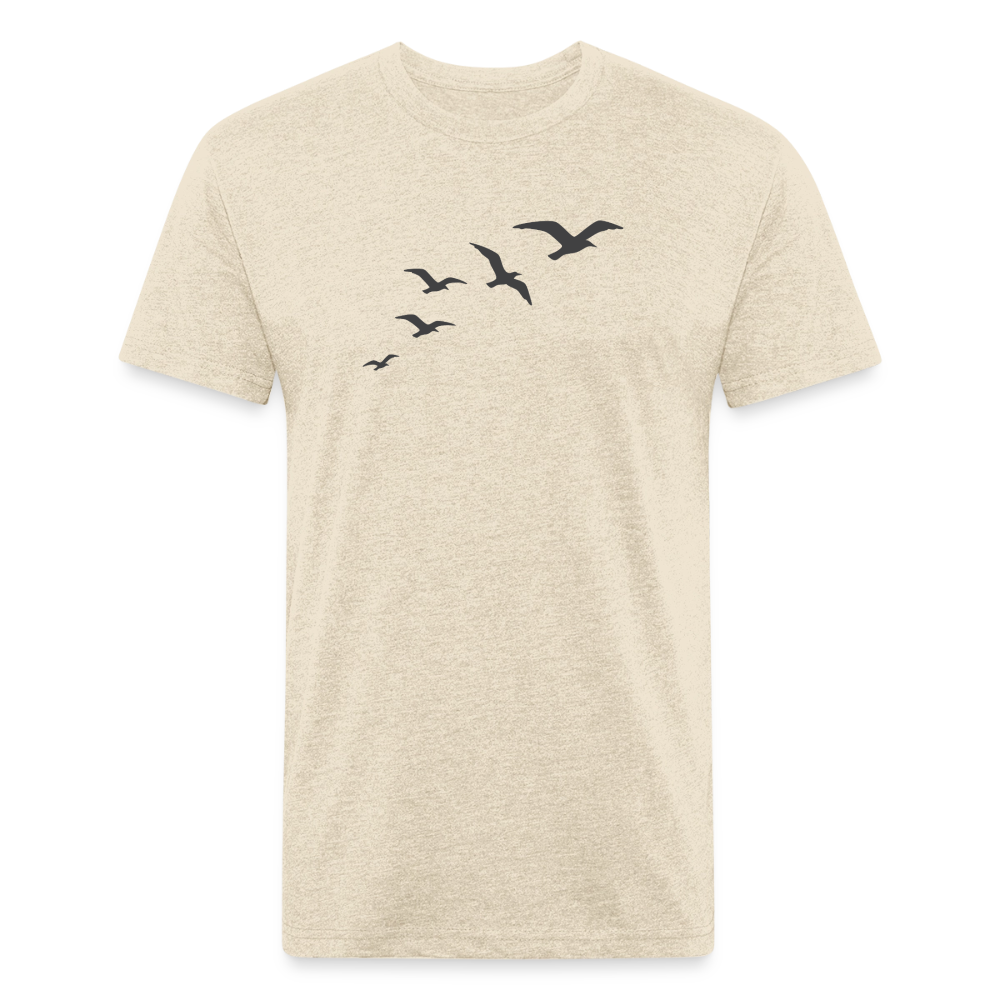 Birds of a Feather - Premium Graphic Tee - heather cream