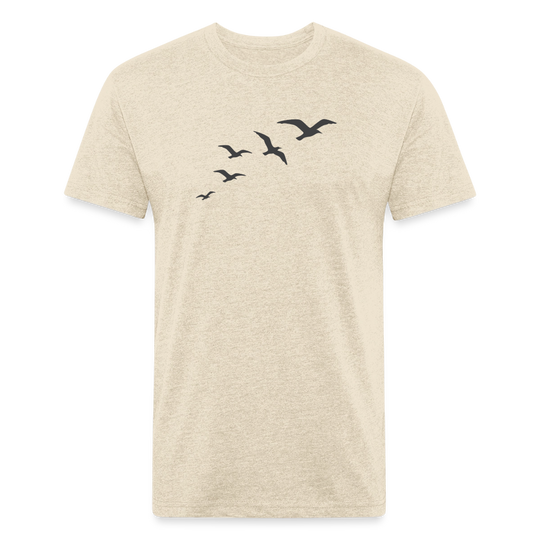 Birds of a Feather - Premium Graphic Tee - heather cream