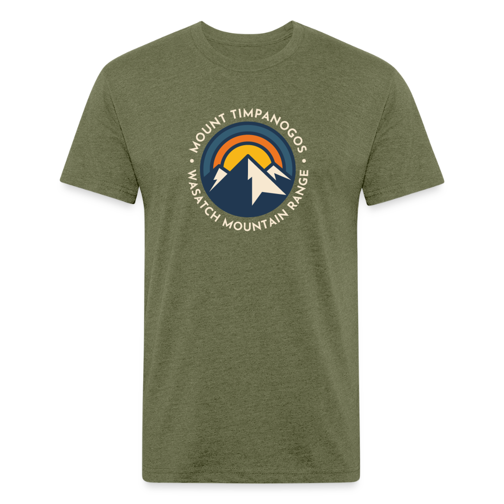 Wasatch Mountain Range POD - heather military green