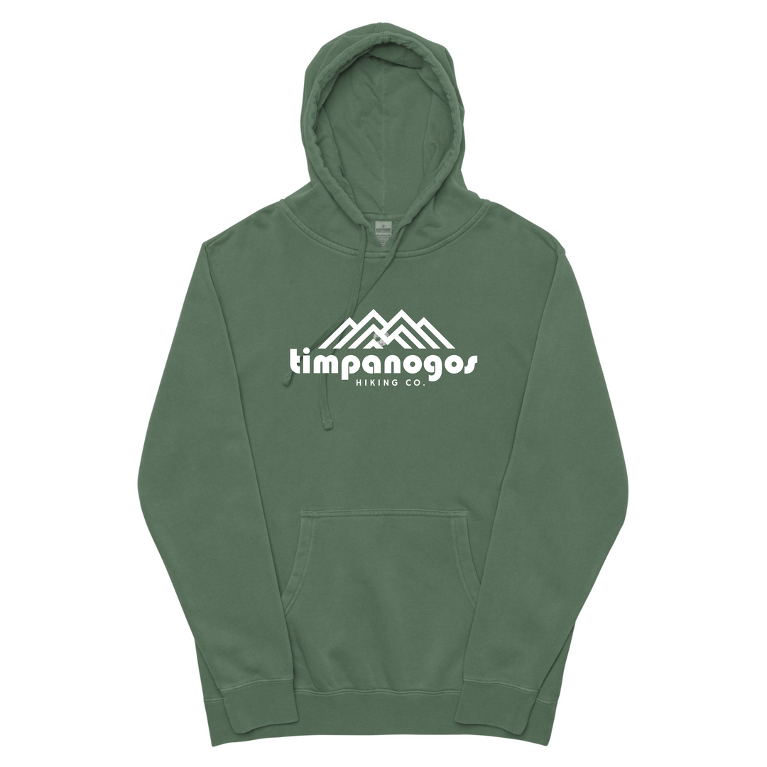 Timpanogos Hiking Co. (official) - Vintage Mountain Blend Hoodie (Alpine Green)