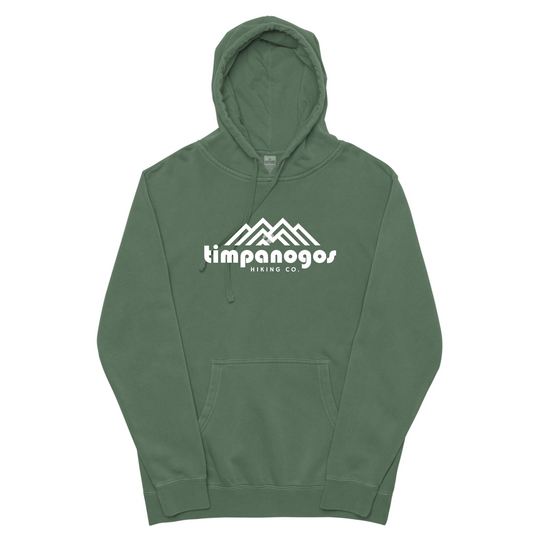 Timpanogos Hiking Co. (official) - Vintage Mountain Blend Hoodie (Alpine Green)