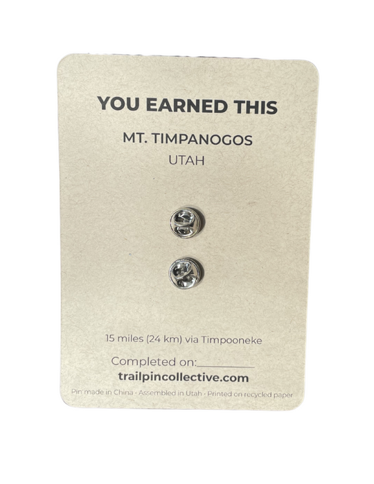 Timpanogos Trail Pin