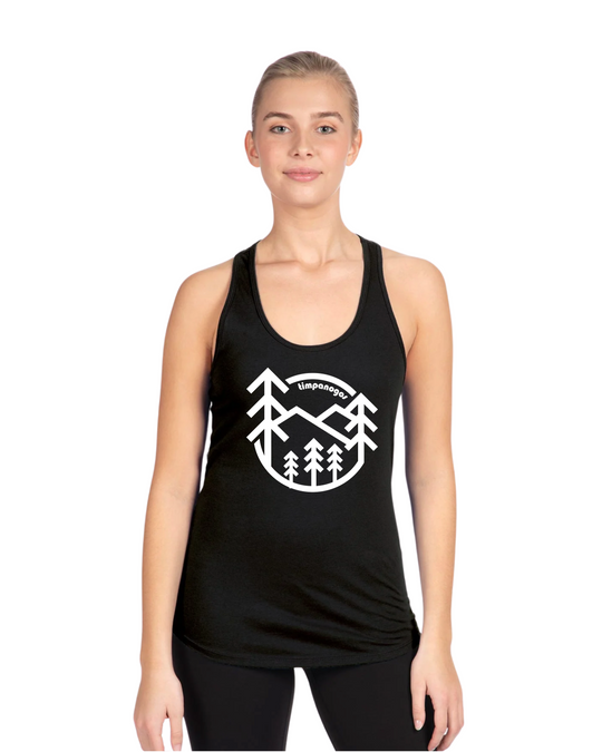 Retro Forest - Women's Ideal Racerback Tank