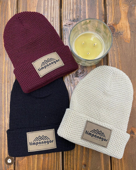 Patch Waffle Beanie - Timpanogos Hiking Co.