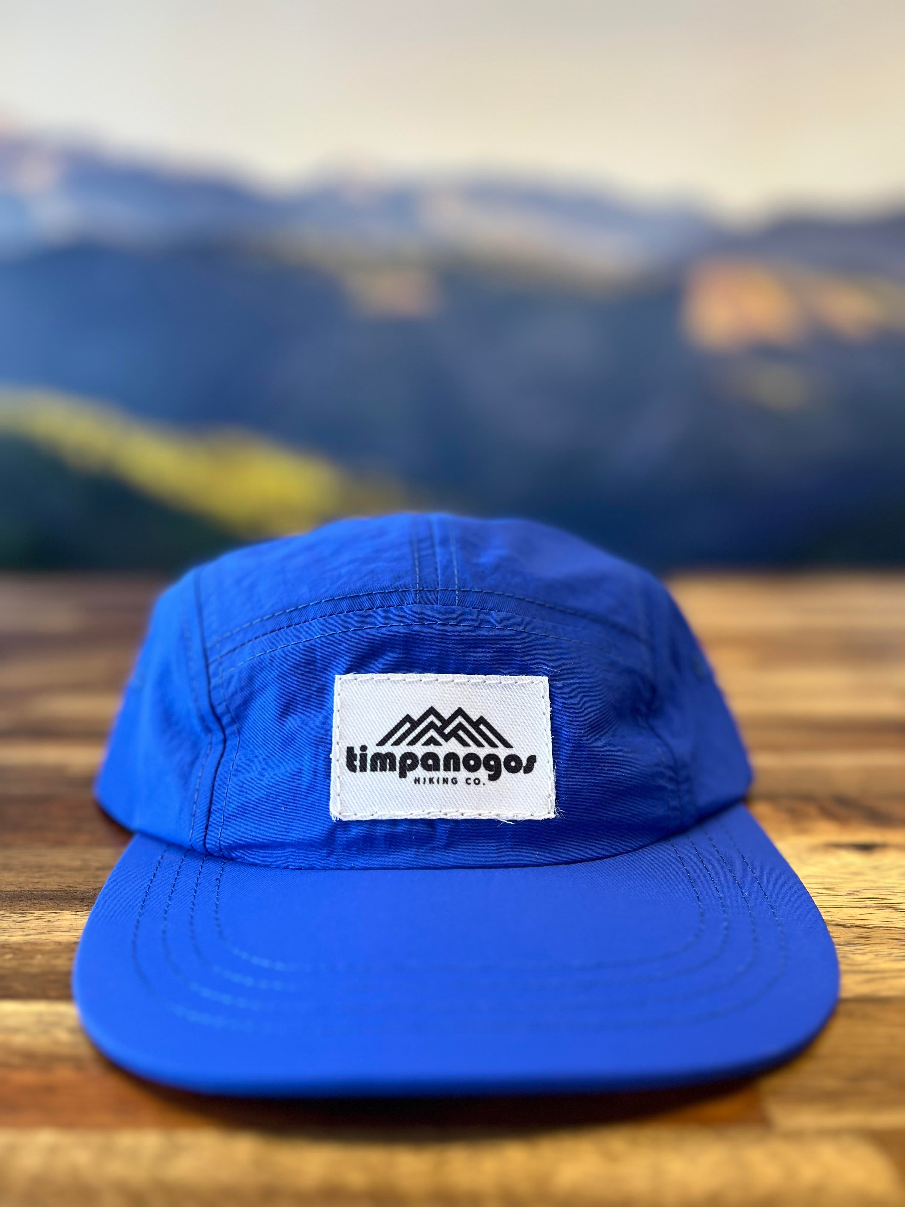 5-panel Water Repellant Nylon Camp Hats - Timpanogos Hiking Co. (Offic